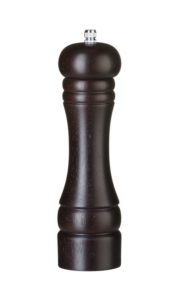 Houten zoutmolen, HENDI, Hout donker, âŒ€57x(H)215mm