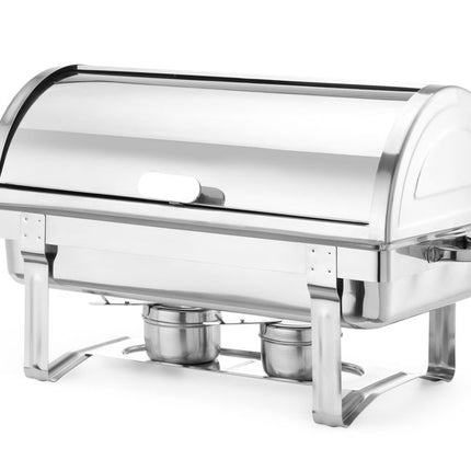 Rolltop-Chafing dish Gastronorm 1/1, HENDI, 9L, 590x340x(H)400mm