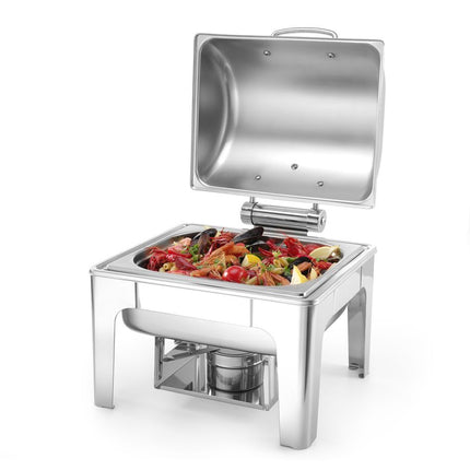 Chafing dish GN 1/2 mirror finish, HENDI, Profi Line, 4L, 365x345x(H)345mm