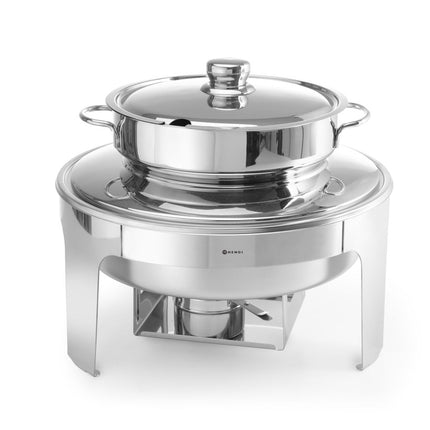 Soep chafing dish mirror finish, HENDI, Profi Line, 10L, âŒ€420x(H)380mm