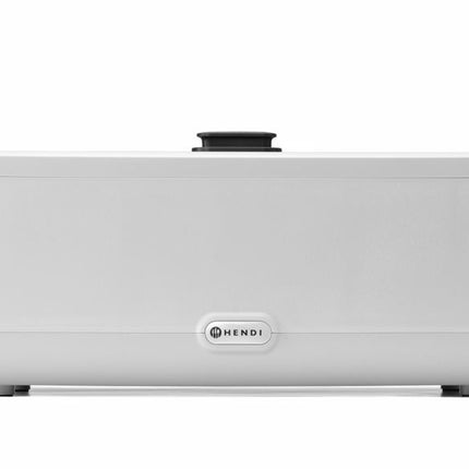 Chafing dish UNIQ, HENDI, designed by Robert Bronwasser, Wit, 220-240V/700W, 607x402x(H)245mm