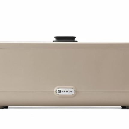 Chafing dish UNIQ, HENDI, designed by Robert Bronwasser, Beige, 220-240V/700W, 607x402x(H)245mm