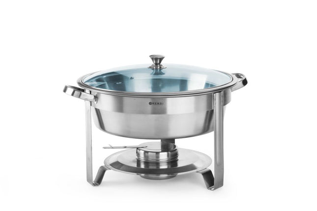 Chafing dish - rond, HENDI, Kitchen Line, 3,5L, âŒ€390x(H)270mm