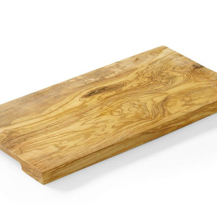 Serveerplank, olijfhout, HENDI, 350x150x(H)18mm
