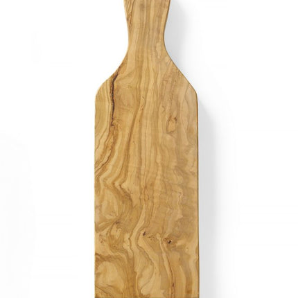 Serveerplank met handvat, olijfhout, HENDI, 350x120x(H)18mm