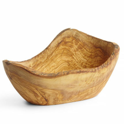 Decoratieve kom olijfhout, HENDI, 300x190x(H)110mm