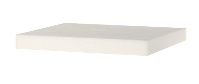 Hakblok HDPE, HENDI, Wit, 500x400x(H)50mm