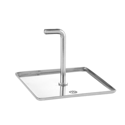Voedselring en duwer vierkant, HENDI, duwer, 80x80x(H)55mm
