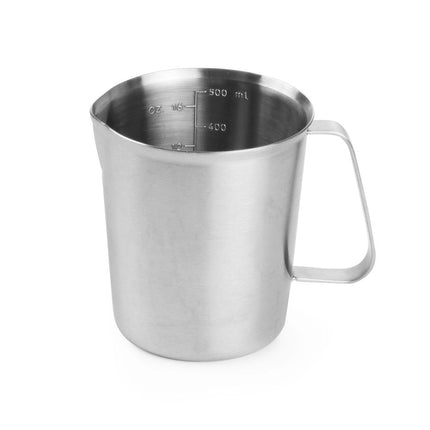 Maatbeker roestvast staal, HENDI, 0,5L, âŒ€90x(H)105mm