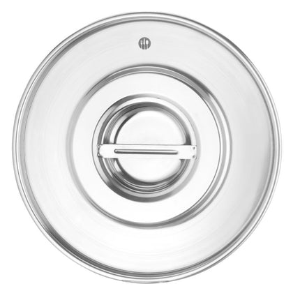 Deksel voor emmer met versterkte voet, HENDI, Profi Line, 516720, 305x(H)15mm