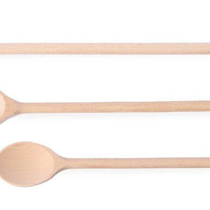 Houten lepel - set van 3, verschillende maten, HENDI, 3 st., (L)475mm