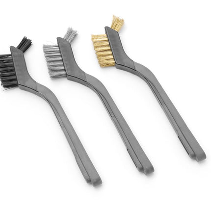 Staalborstel set smal - 3 st., HENDI, 3 st., (L)178mm