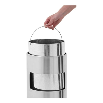 Papierbak m/asbak 012,5L