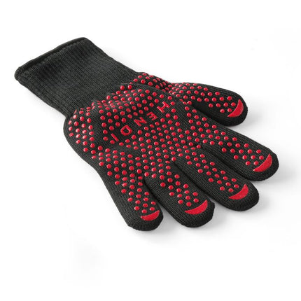 Hittebestendige barbecue handschoenen - 2 stuks, HENDI, 2 st., (L)300mm