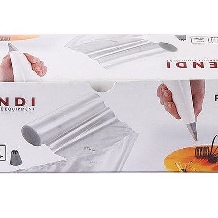 Spuitzakken, HENDI, transparant, 100 st., 445x220mm