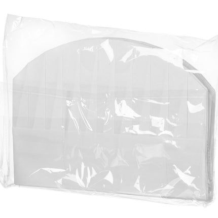 Koksmuts - 10 stuks, HENDI, Wit, 10 st., âŒ€300x(H)230mm
