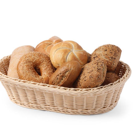 Broodmandje ovaal, HENDI, 380x270x(H)90mm