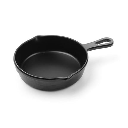 Mini steelpan Little Chef, HENDI, Zwart, 162x121x(H)30mm