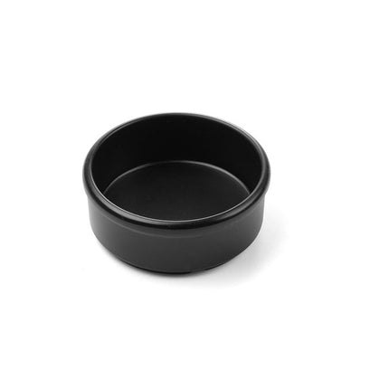 Boter & Saus schaaltje - 3 st., HENDI, Zwart, 3 st., âŒ€80x(H)30mm