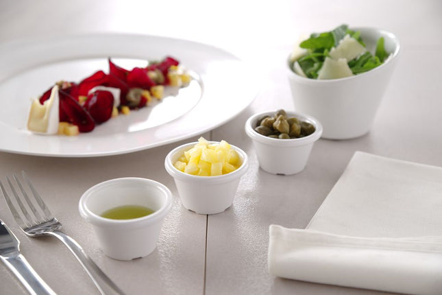 Ramekin - 12 st., HENDI, 0,045L, Zwart, 12 st., âŒ€60x(H)35mm