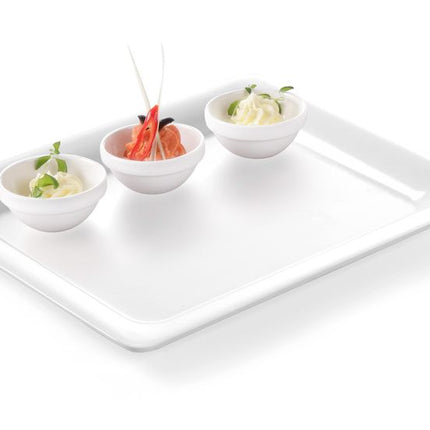 Gastronorm trays met slanke rand, HENDI, GN 1/2, 325x265x(H)20mm