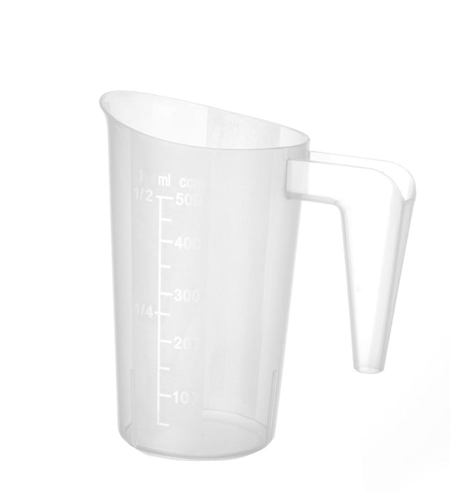 Maatbeker stapelbaar, HENDI, 0,5L, âŒ€95x(H)136mm