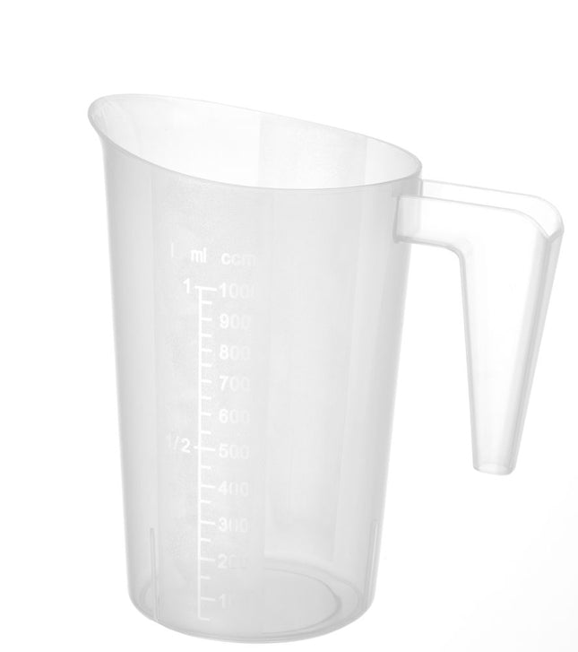Maatbeker stapelbaar, HENDI, 1L, âŒ€124x(H)170mm