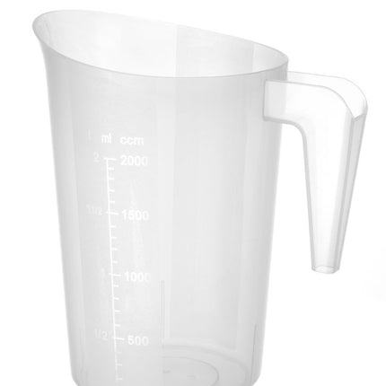Maatbeker stapelbaar, HENDI, 2L, âŒ€160x(H)205mm