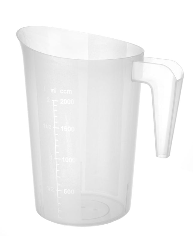 Maatbeker stapelbaar, HENDI, 2L, âŒ€160x(H)205mm