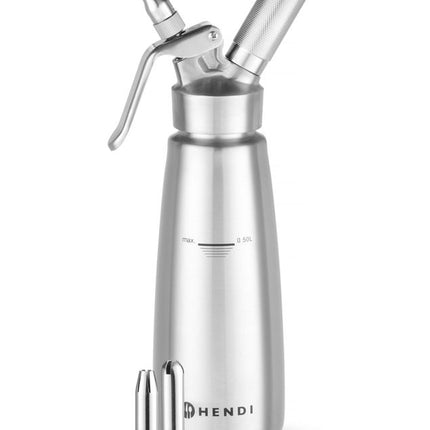 Slagroomapparaat , HENDI, Profi Line, 0,5L, âŒ€85x(H)235mm