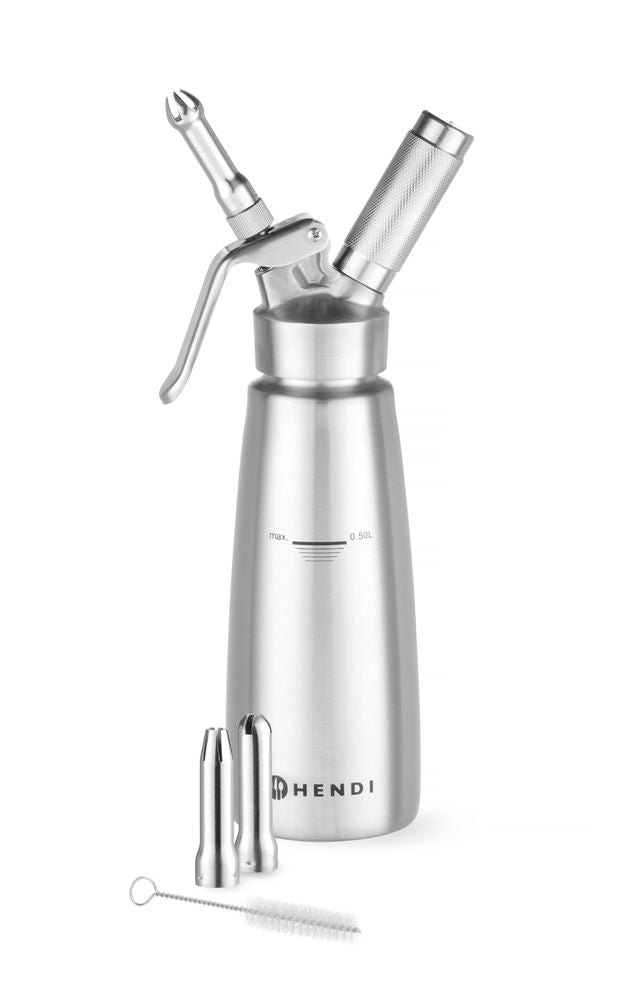 Slagroomapparaat , HENDI, Profi Line, 0,5L, âŒ€85x(H)235mm