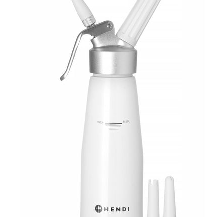 Slagroomapparaat, HENDI, Kitchen Line, 0,5L, âŒ€80x(H)260mm