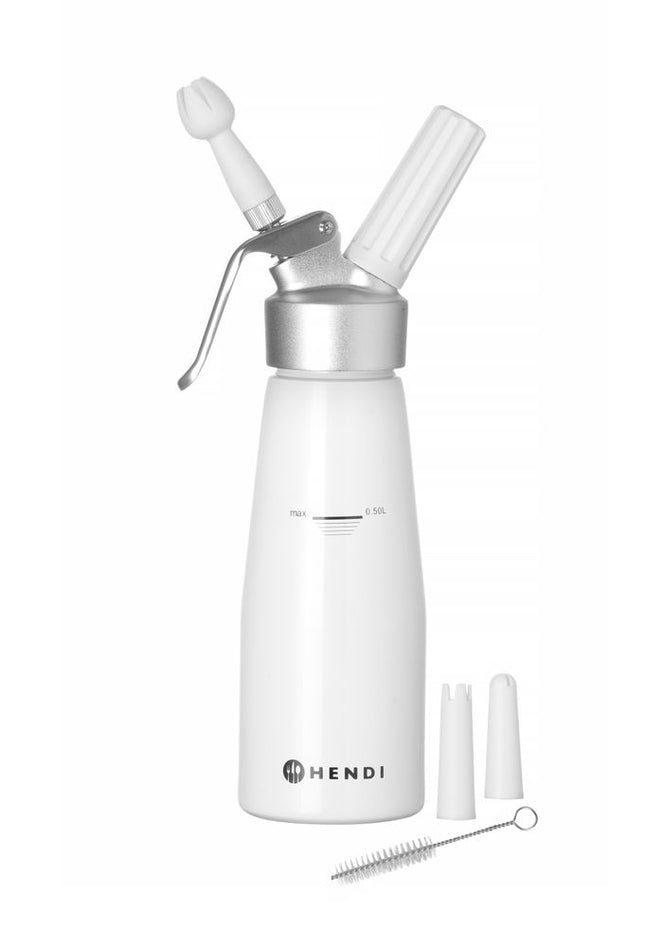 Slagroomapparaat, HENDI, Kitchen Line, 0,5L, âŒ€80x(H)260mm