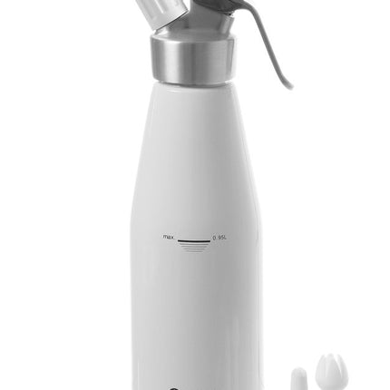 Slagroomapparaat, HENDI, Kitchen Line, 0,95L, âŒ€95x(H)320mm