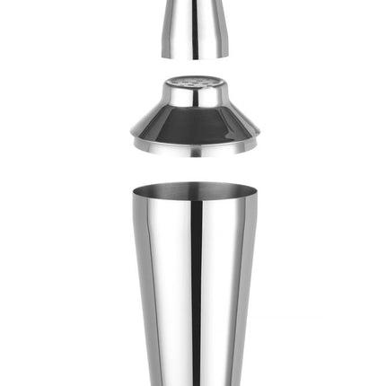 Cobbler shaker 3-delig, BarUp, 0,75L, âŒ€90x(H)255mm