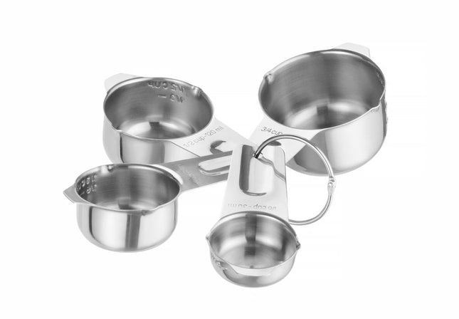 Maatbekers - set van 4 stuks., HENDI, 135x80x(H)45mm