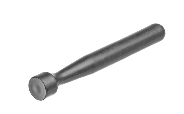 Cocktail muddler, BarUp, Gladde kop, Zwart, âŒ€34x207mm