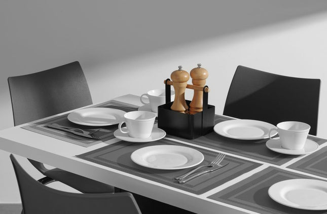 Placemat, frame set, HENDI, Grafiet, 6 st., 450x300mm