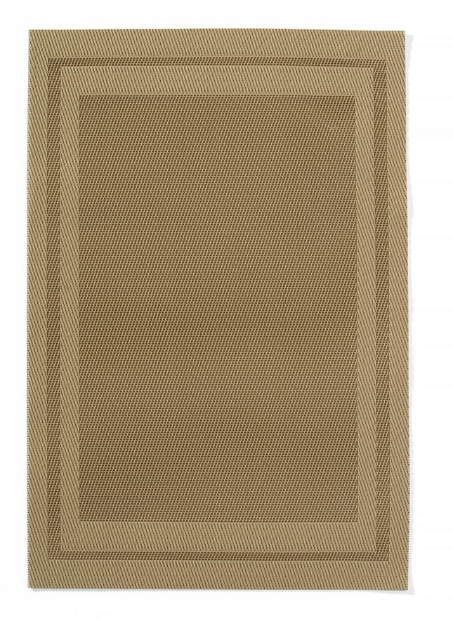Placemat, frame set, HENDI, Beige, 6 st., 450x300mm