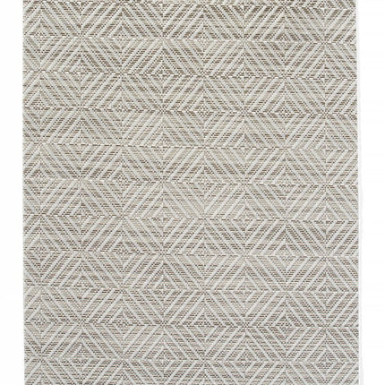 Placemat, geometrisch patroon set, HENDI, Zilver, 6 st., 450x300mm