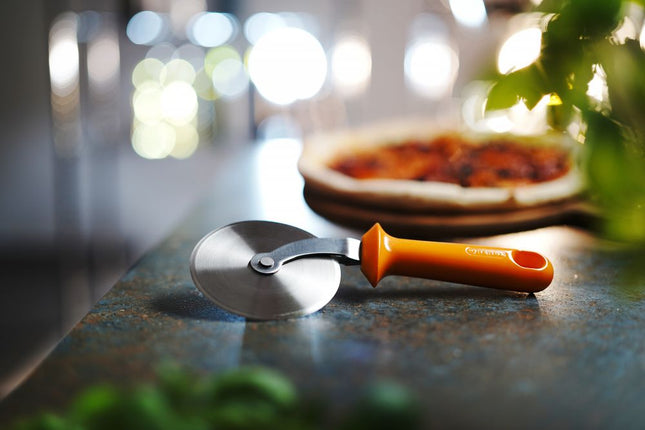 Pizzasnijder heavy-duty HENDI-pizzer, HENDI, designed by Robert Bronwasser, Oranje, 97x240mm
