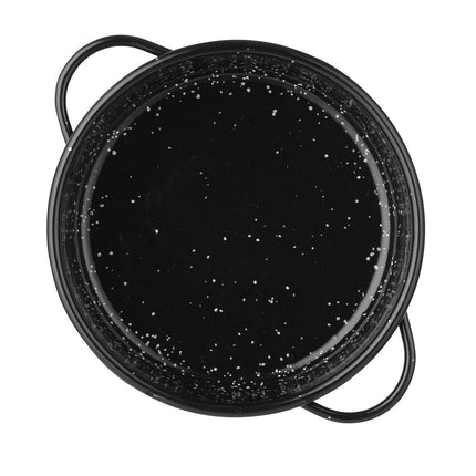 Braadpan "fuente", Braadpan "fuente", geëmailleerd, HENDI, Zwart, 200x(H)45mm, HENDI, Zwart, 160x(H)45mm