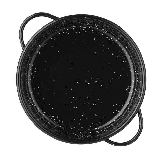Braadpan "fuente", Braadpan "fuente", geëmailleerd, HENDI, Zwart, 200x(H)45mm, HENDI, Zwart, 160x(H)45mm