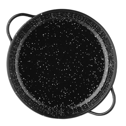 Braadpan "fuente", geëmailleerd, HENDI, Zwart, 200x(H)45mm