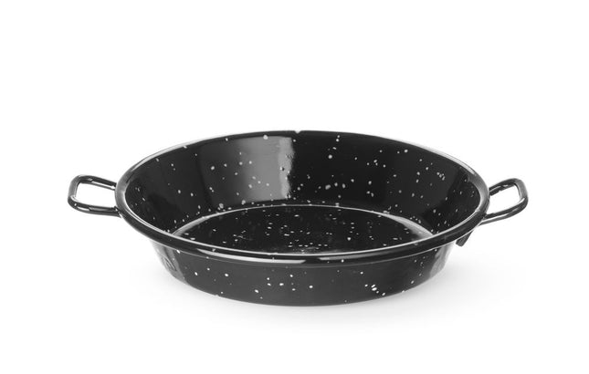 Geëmailleerde paellapannen, HENDI, âŒ€120x(H)25mm