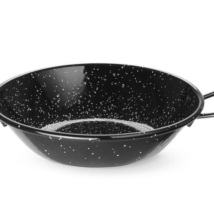 Geëmailleerde paellaschalen, HENDI, âŒ€185x(H)43mm