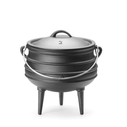 Gietijzeren pan, HENDI, Zwart, âŒ€245x(H)280mm