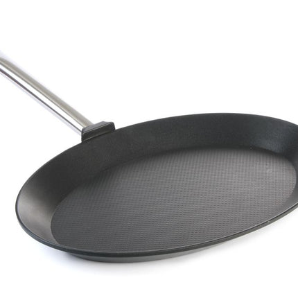 Vispan - ovaal Titanium Professional, HENDI, 400x275x(H)35mm