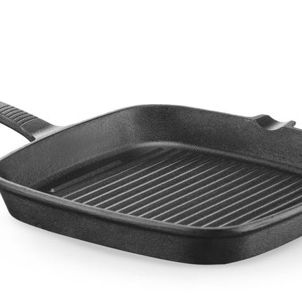 Gietijzeren grillpan, HENDI, 230x230x(H)25mm