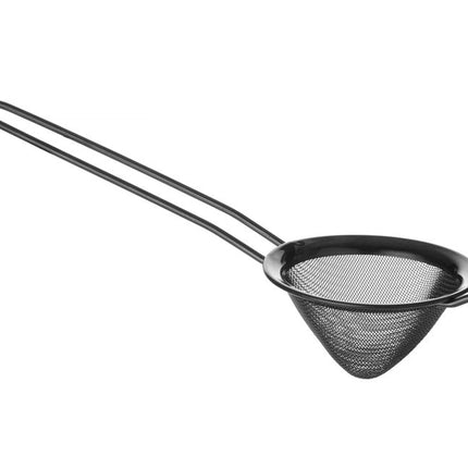 Barzeef conisch PVD gecoat, BarUp, Zwart, âŒ€75x220mm